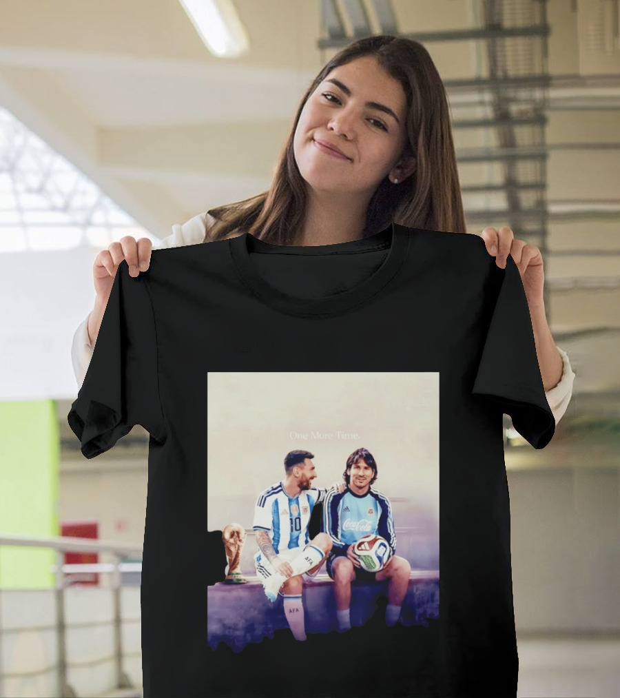 One More Time Lionel Messi World Cup Legacy T-Shirt