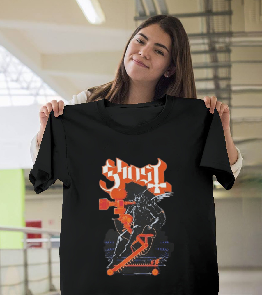 Original Ghost Auteur V The Nameless Ghouls Cinematic Camera Wings T-Shirt