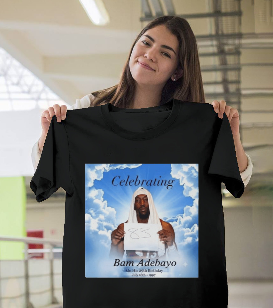 Celebrating Bam Adebayo 83 On His 29th Birthday July 18th 1997 T-Shirt