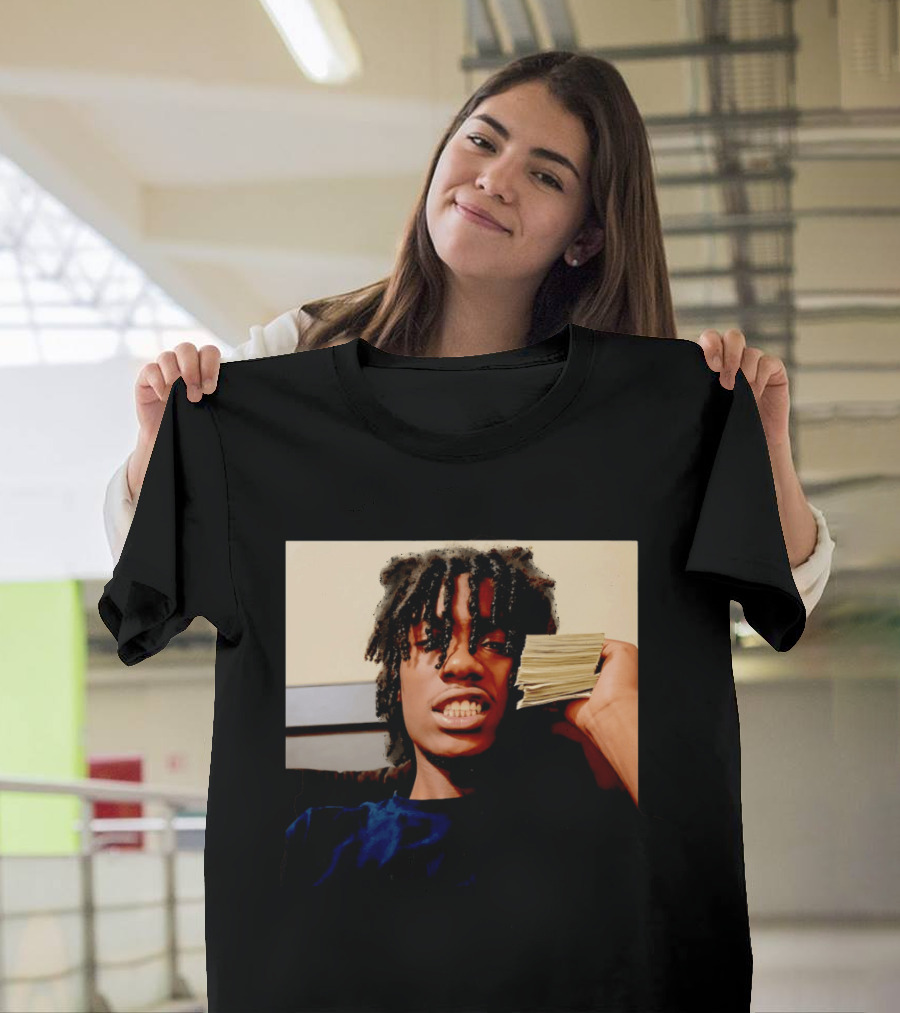 Lil Double 0 Rapper Hip Hop Money Stack Pose T-Shirt