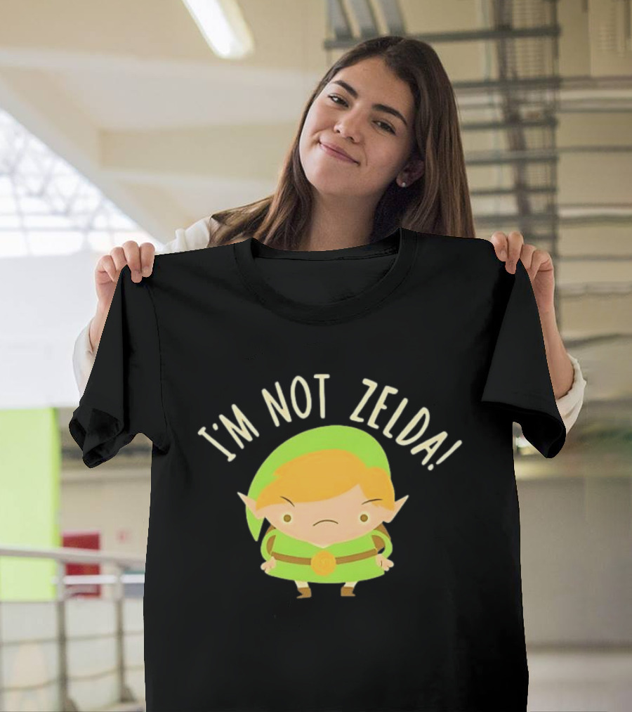 I'm Not Zelda Funny Link T-Shirt