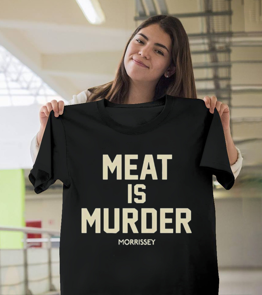 Meat Is Murder Morrissey The Smiths Alternative Rock T-Shirt