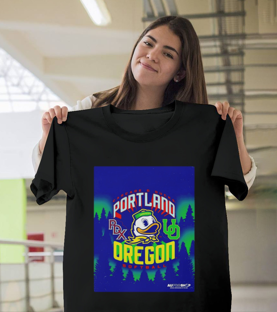 Cascade Ducks Portland RDX Oregon Softball T-Shirt