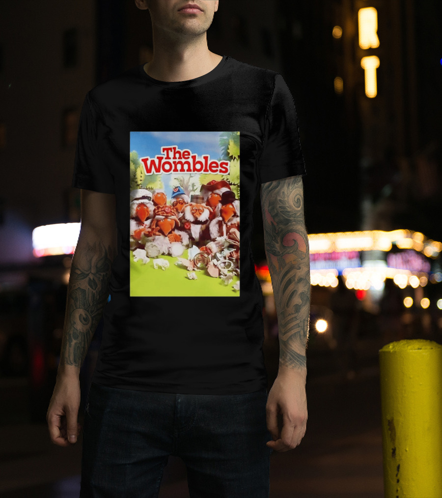 The Wombles Cartoon Characters Cleanup Adventure T-Shirt