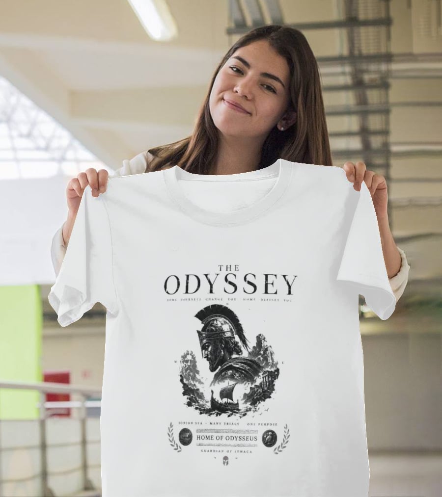 The Odyssey Heroic Adventure Of Odysseus Legendary Quest Greek Mythology T-Shirt