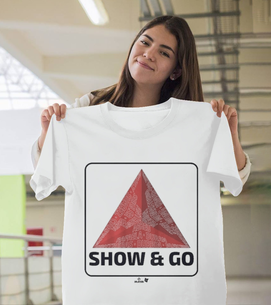 Boston Red Sox Show And Go Abreu Rafaela Duran Barras Durbin T-Shirt