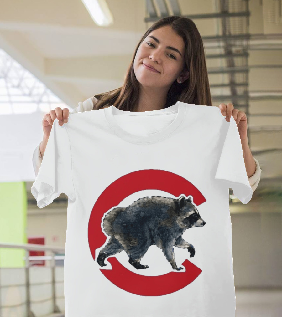 Cubs C Raccoon Jimothy T-Shirt