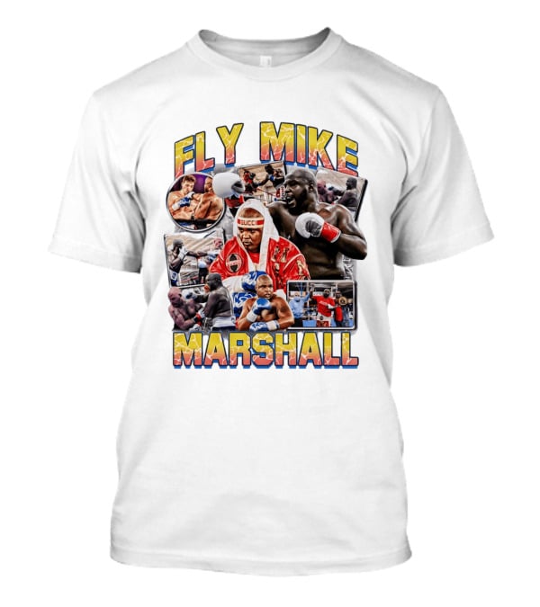 Fly Mike Marshall Boxing Heavyweight Boxer Gucci Kayo Giant Fighter Images T-Shirt