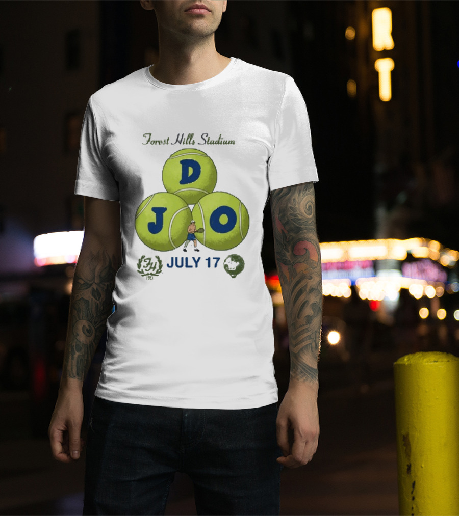 Forest Hills Stadium July 17 Tennis Event T-Shirt