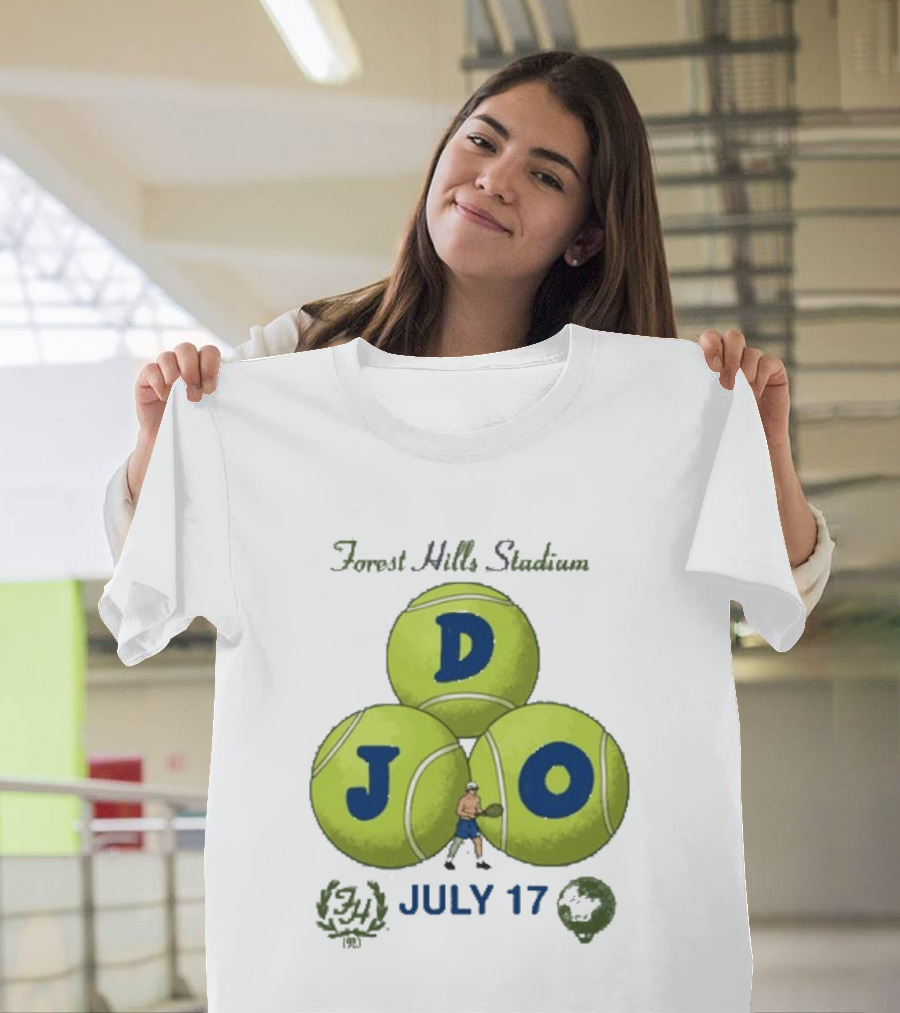 Forest Hills Stadium July 17 Tennis Event T-Shirt