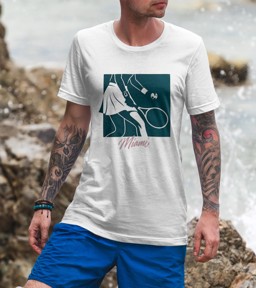 Miami Tennis Player T-Shirt