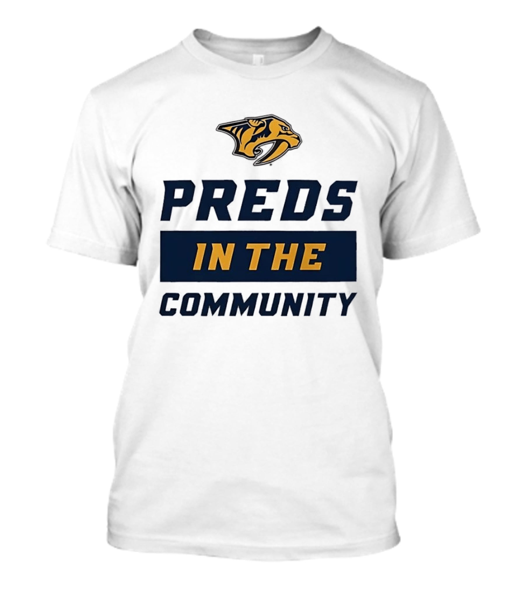 Nashville Predators Preds In The Community T-Shirt