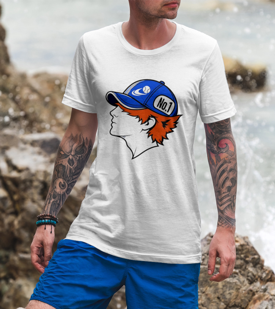 No1 Tennis Player Profile Athlete Sports Baseball Cap T-Shirt