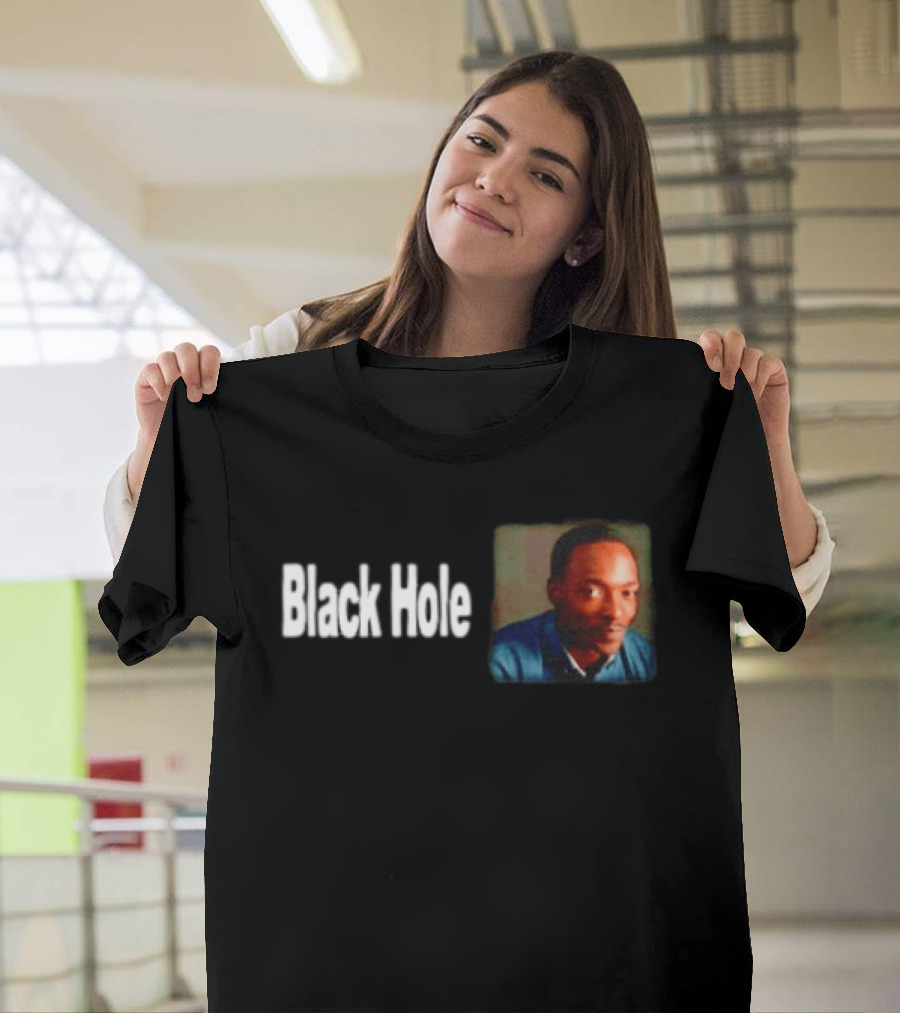 Black Hole Anthony Mackie Actor Celebrity T-Shirt