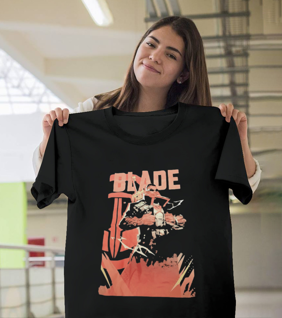 Blade Marvel Comic Vampire Hunter T-Shirt