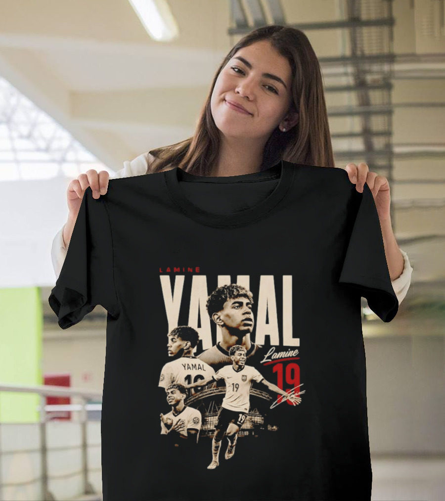 Lamine Yamal 19 Spain National Team T-Shirt