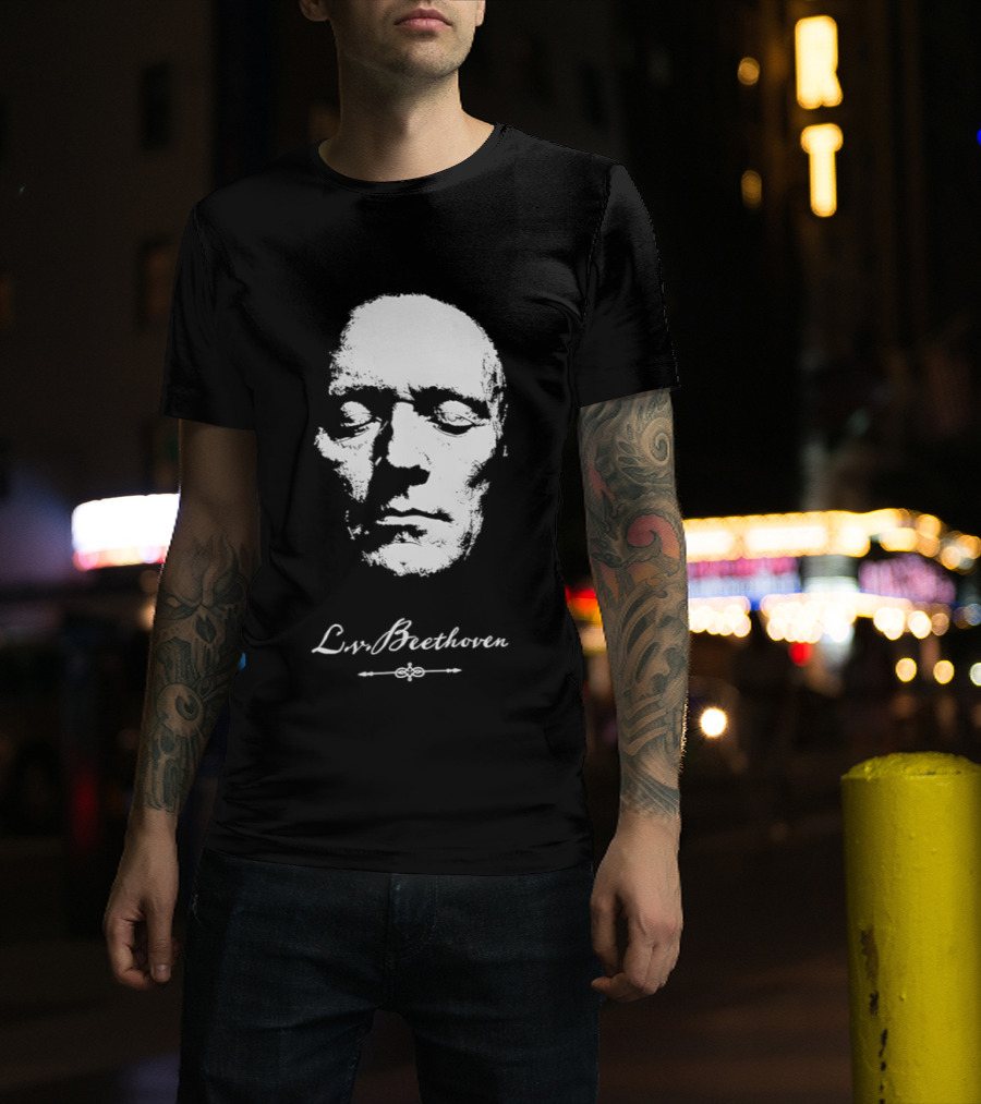 Ludwig Van Beethoven Mask T-Shirt