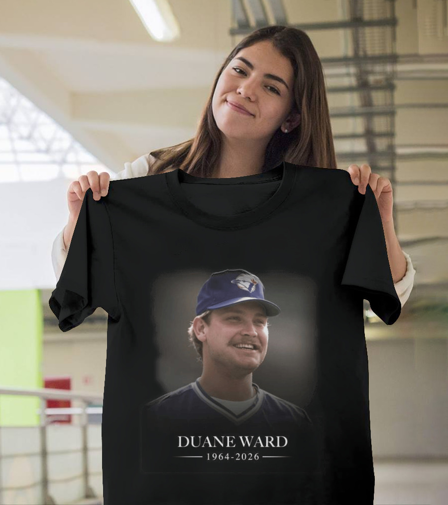 Duane Ward 1964 2026 Toronto Blue Jays Baseball Legend T-Shirt