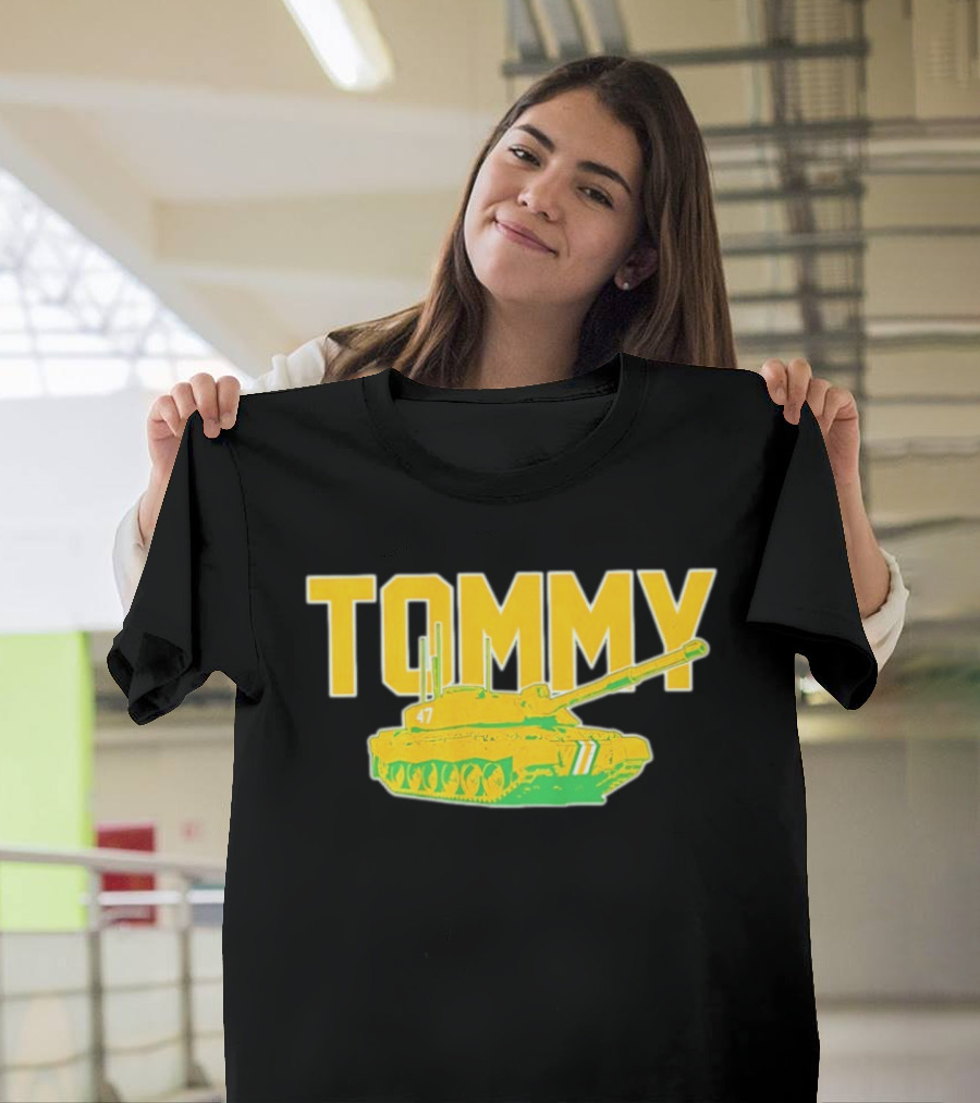 Tommy Tank 47 Athletics Baseball T-Shirt