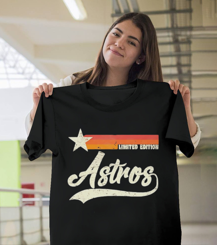 Houston Astros Retro Star Limited Edition T-Shirt