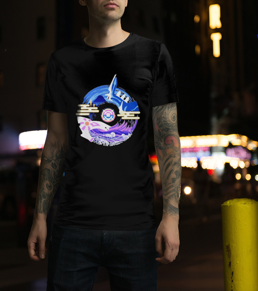 Pokémon GO Tour Sinnoh Los Angeles Kyogre And Groudon Circle T-Shirt