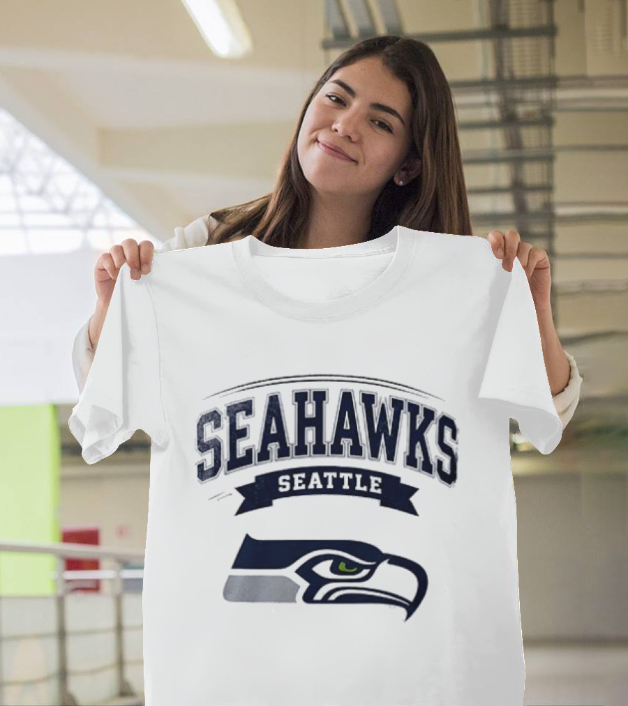 Seattle Seahawks X Ghostface Running Football T-Shirt