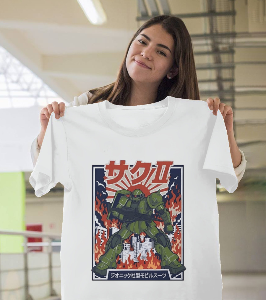 The Green Grunt MS 06 Zaku II T-Shirt