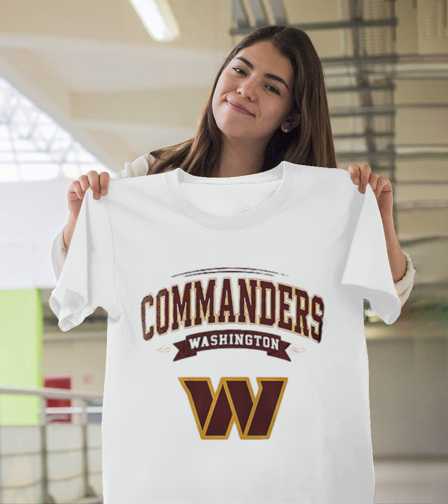 Washington Commanders Ghostface Running Football Fan Gear T-Shirt