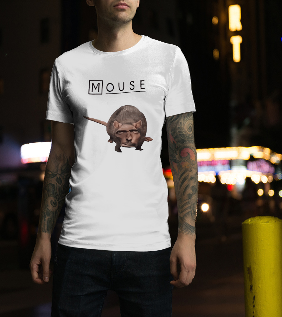 Barack Obama Mouse Meme Cursed Mashup MOUSE T-Shirt