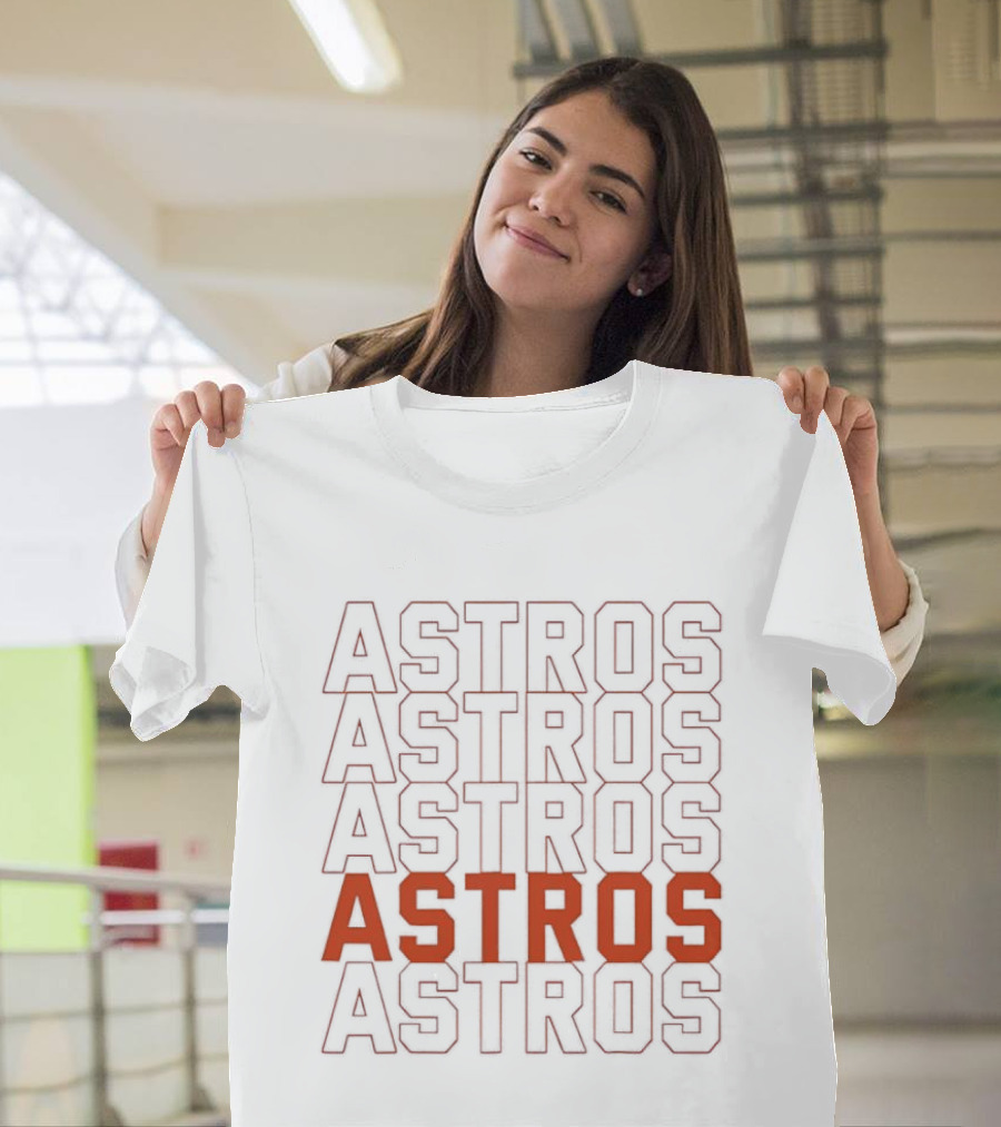 Houston Astros Repeated T-Shirt