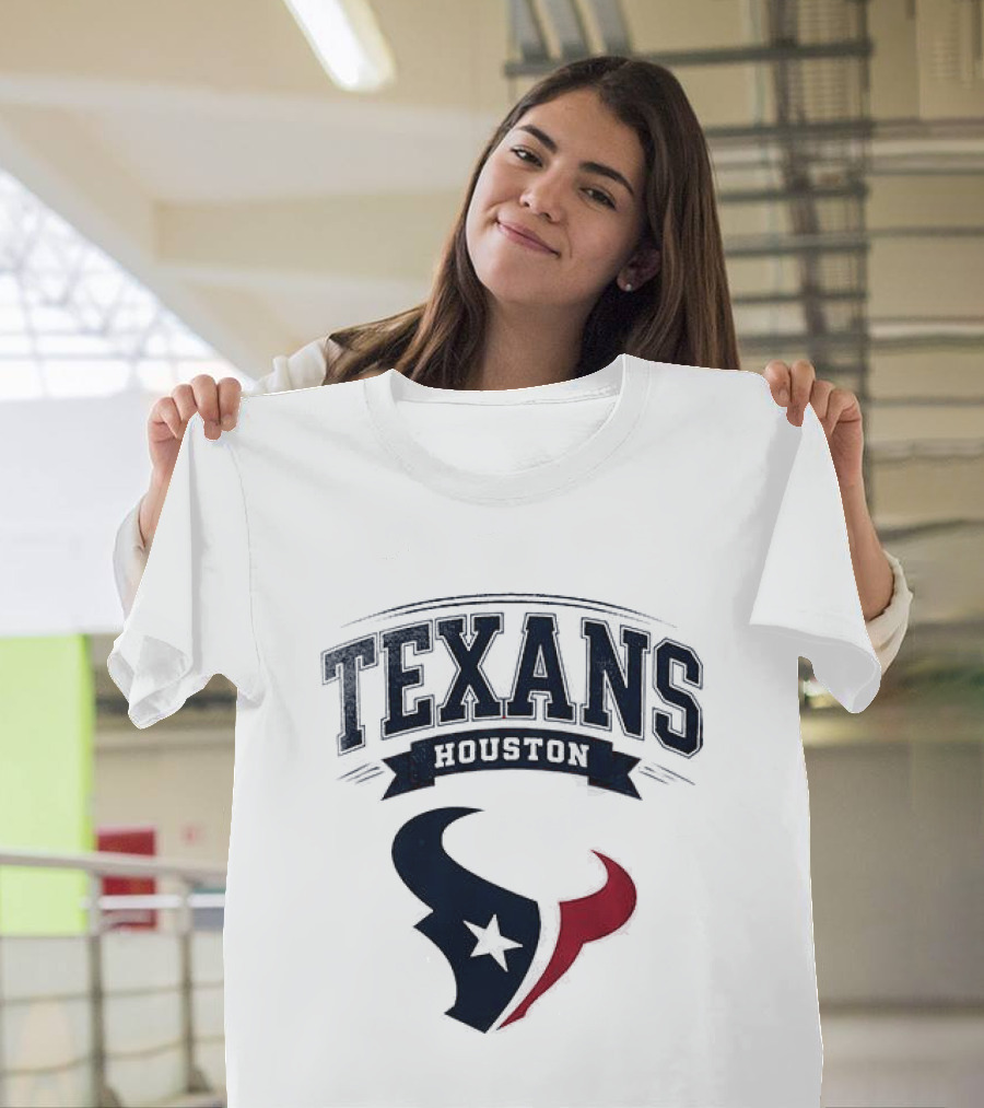 Houston Texans Ghostface Running Football T-Shirt