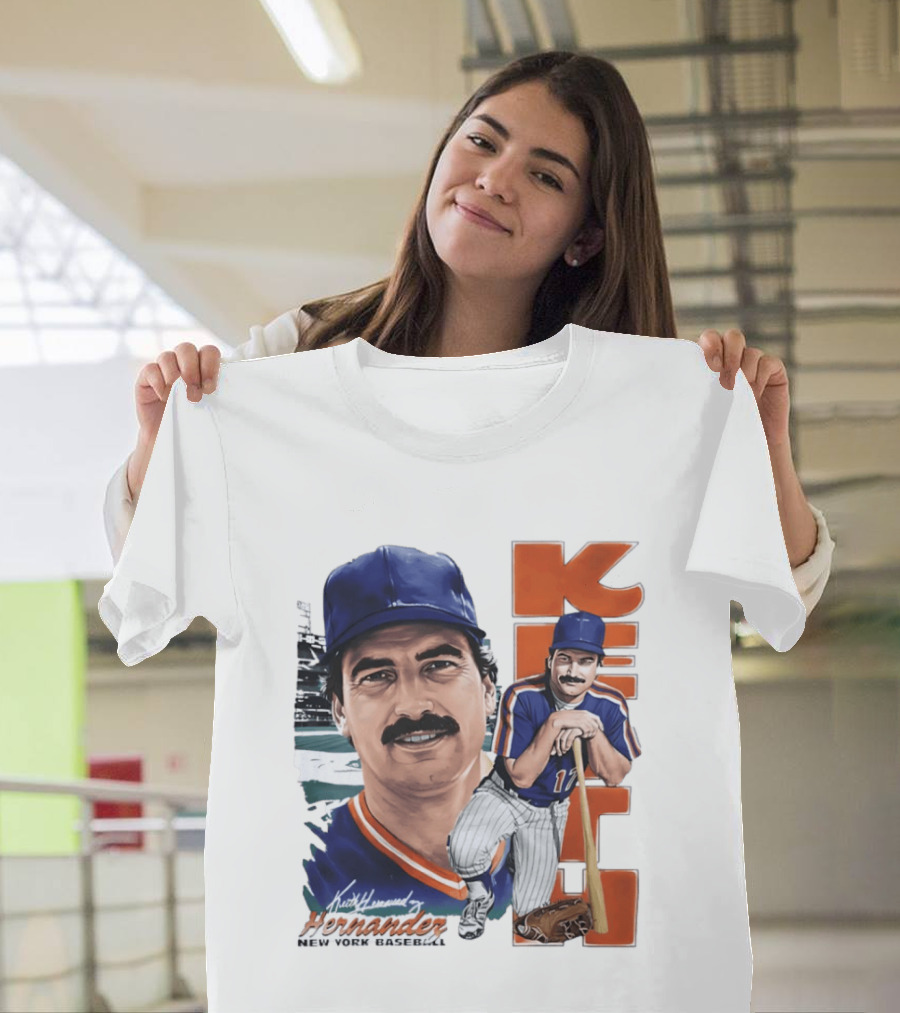 Keith Hernandez New York Baseball Mets KEITH T-Shirt