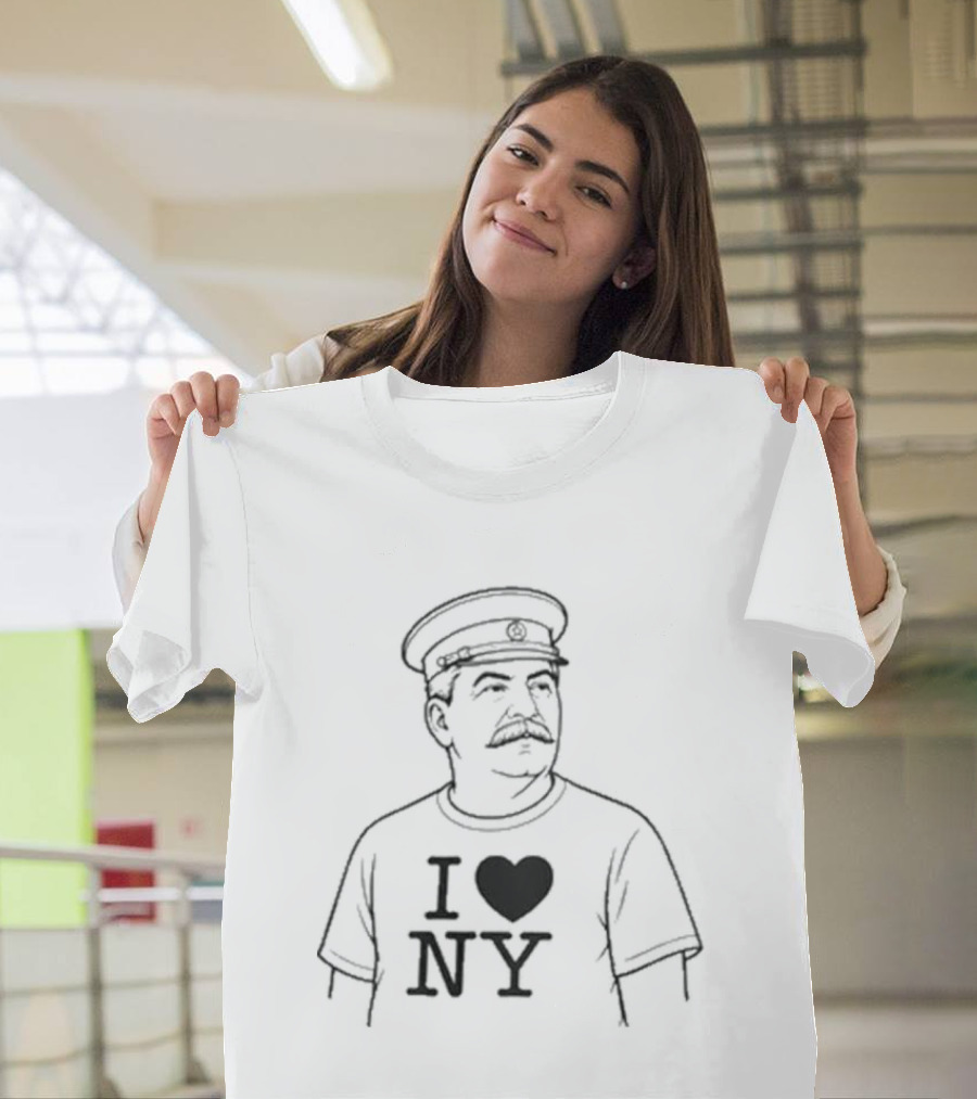 Iosif Vissarionovich Stalin I Heart NY T-Shirt