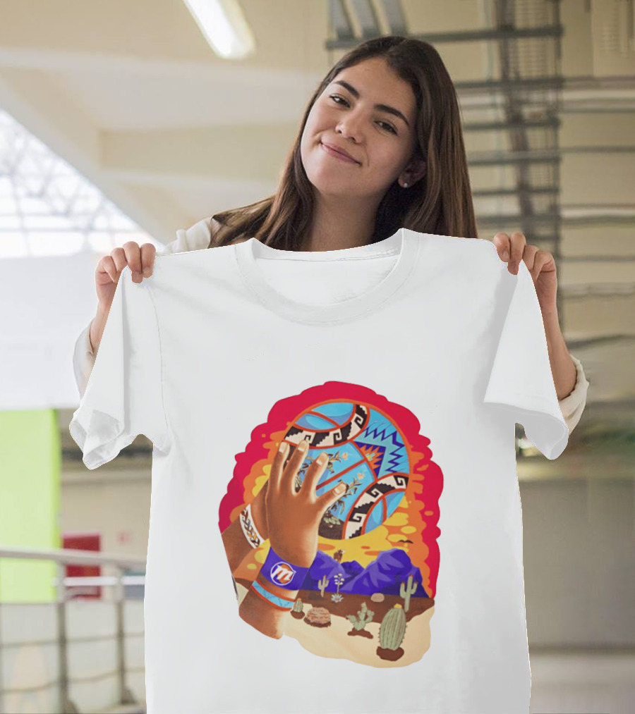 Phoenix Suns Desert Basketball Southwest NBA Cactus Mountain T-Shirt