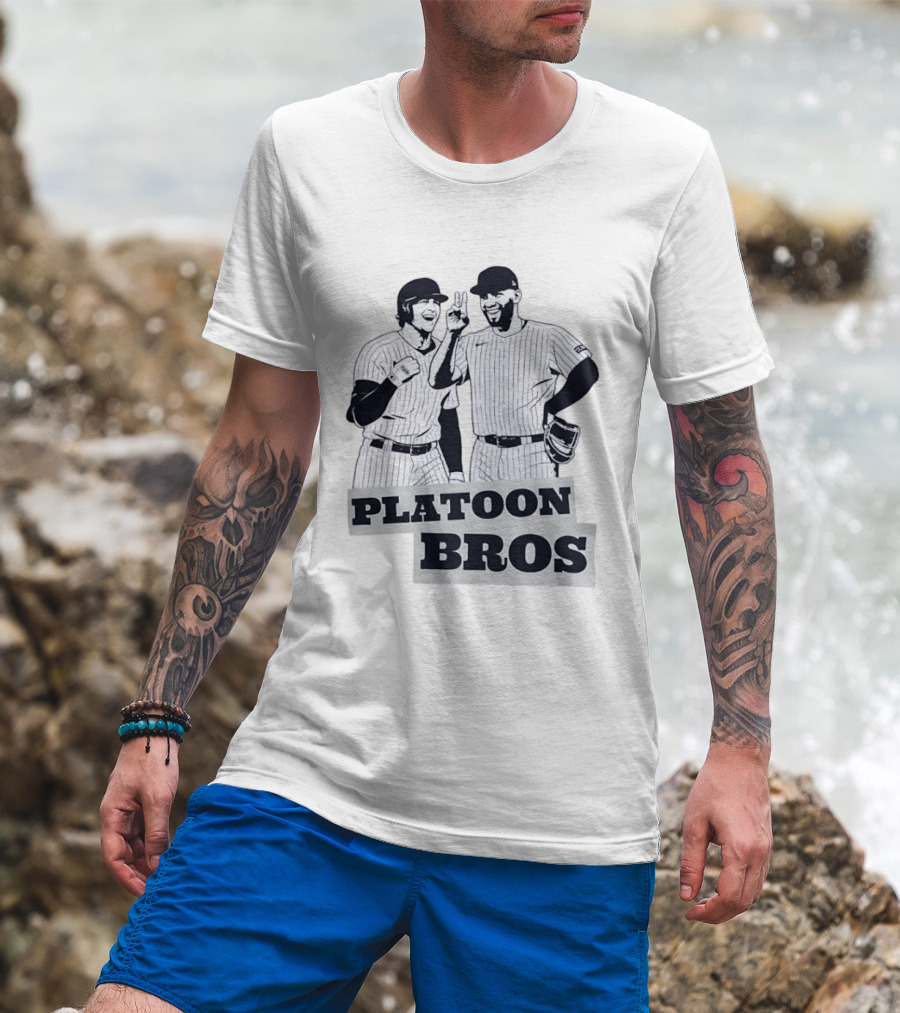 Platoon Bros MLB Baseball Players Iconic Duo T-Shirt