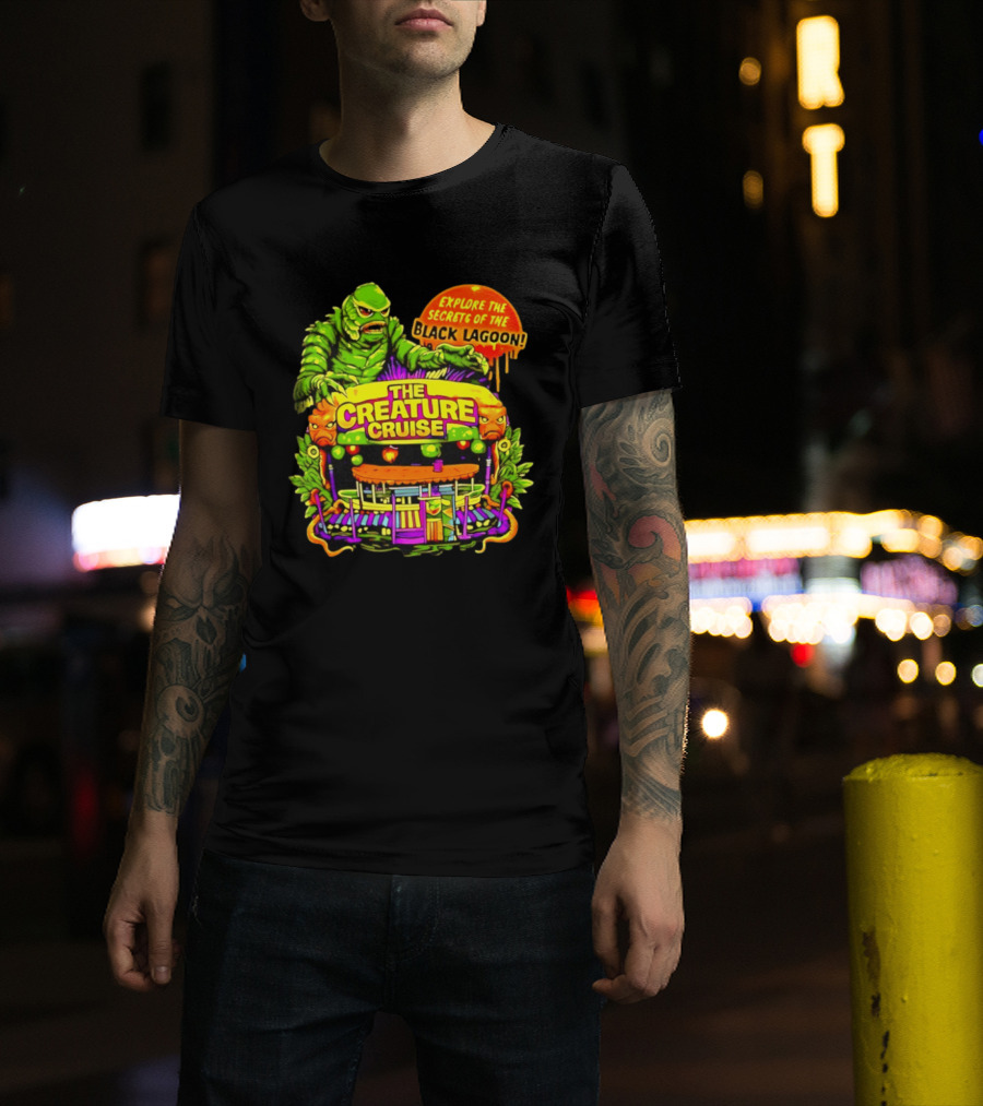 Explore The Secrets Of The Black Lagoon The Creature Cruise Adventure T-Shirt
