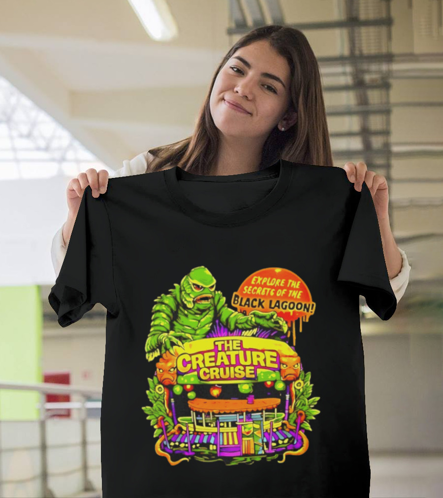 Explore The Secrets Of The Black Lagoon The Creature Cruise Adventure T-Shirt