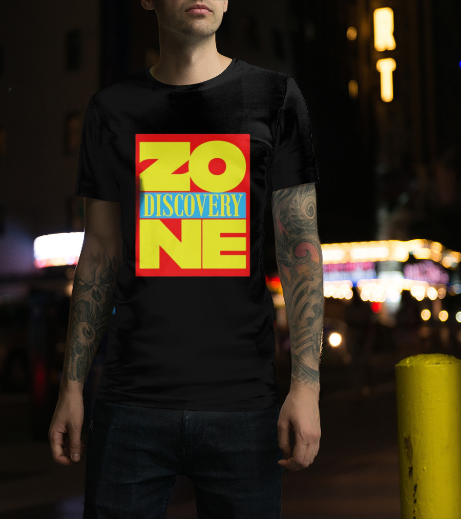 Discovery Zone 90s Arcade Indoor Playground Retro Nostalgia T-Shirt