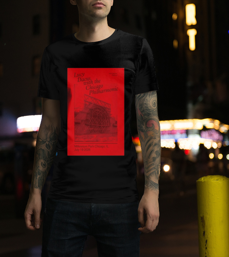 Lucy Dacus With The Chicago Philharmonic Millennium Park Chicago July 19 2026 T-Shirt