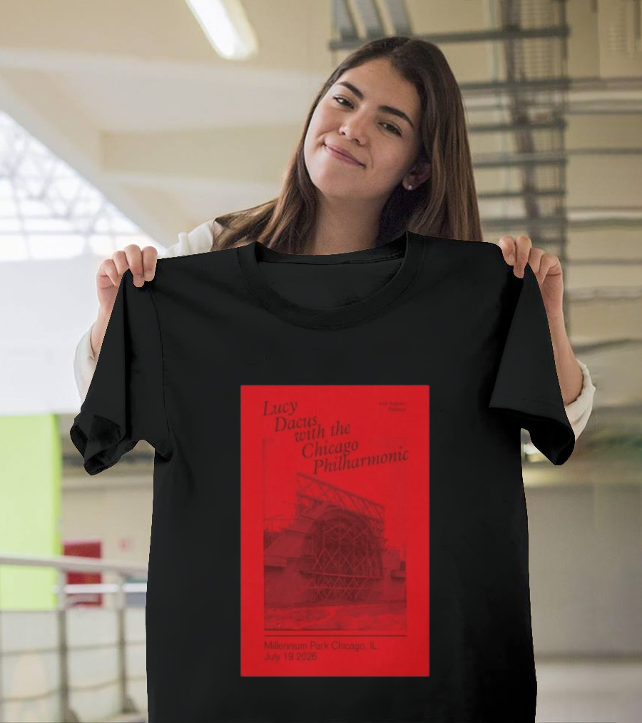 Lucy Dacus With The Chicago Philharmonic Millennium Park Chicago July 19 2026 T-Shirt