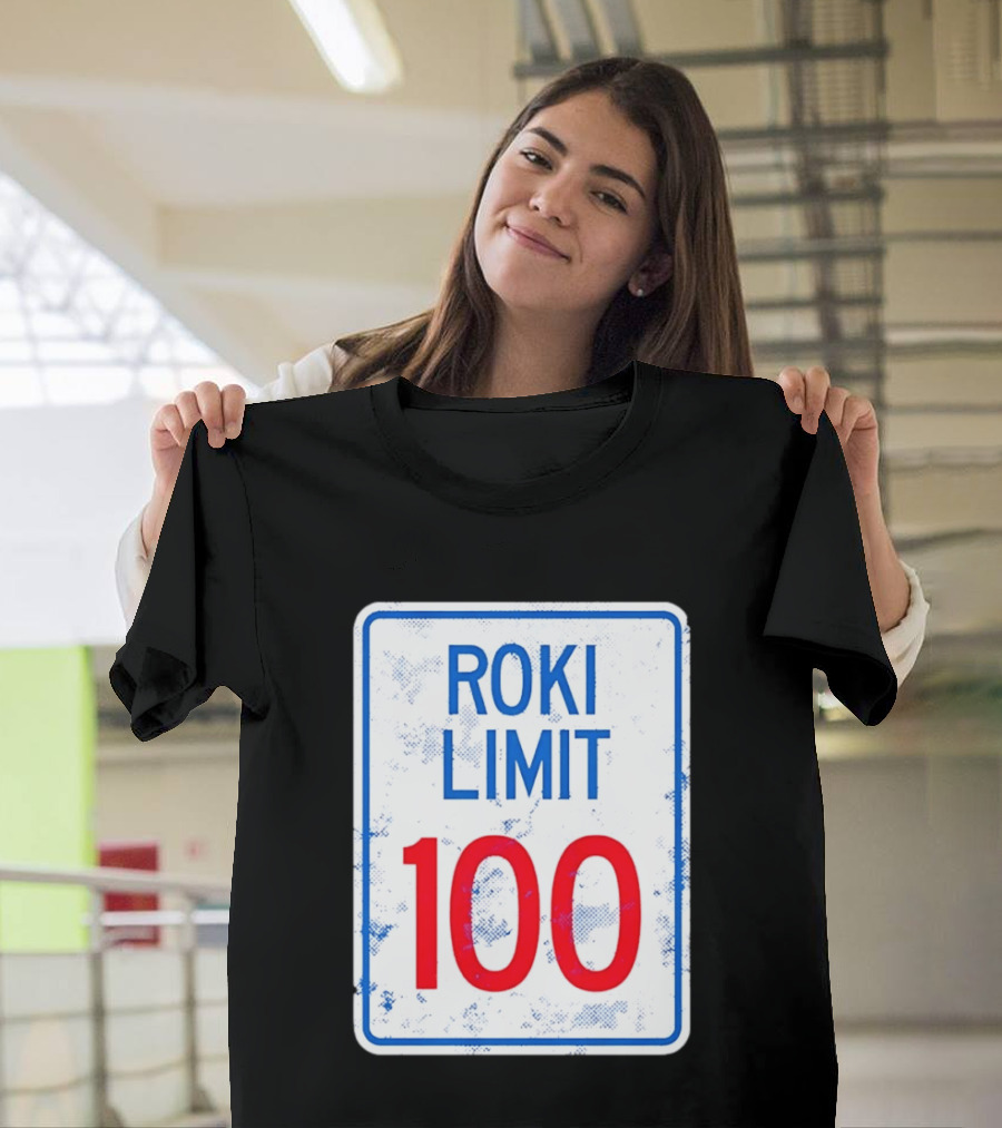 Roki Sasaki Speed Limit 100 Dodgers T-Shirt