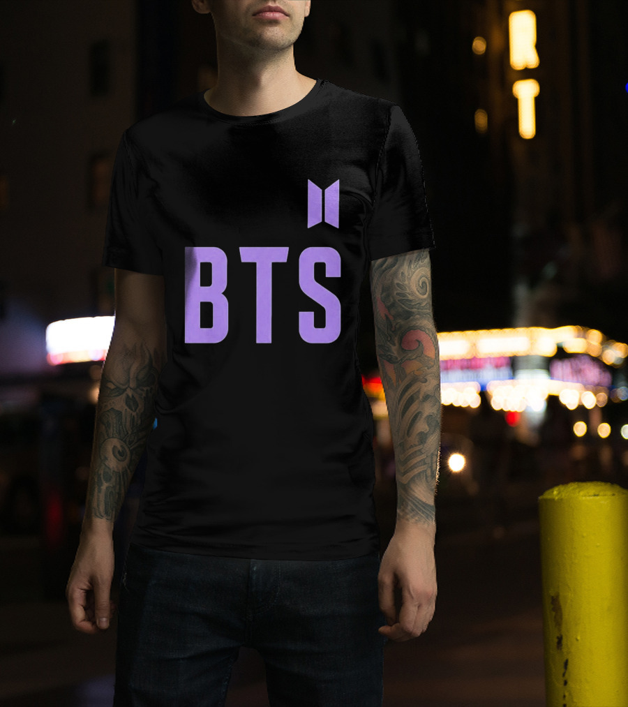 Ronaldinho BTS Iconic Collaboration Purple T-Shirt