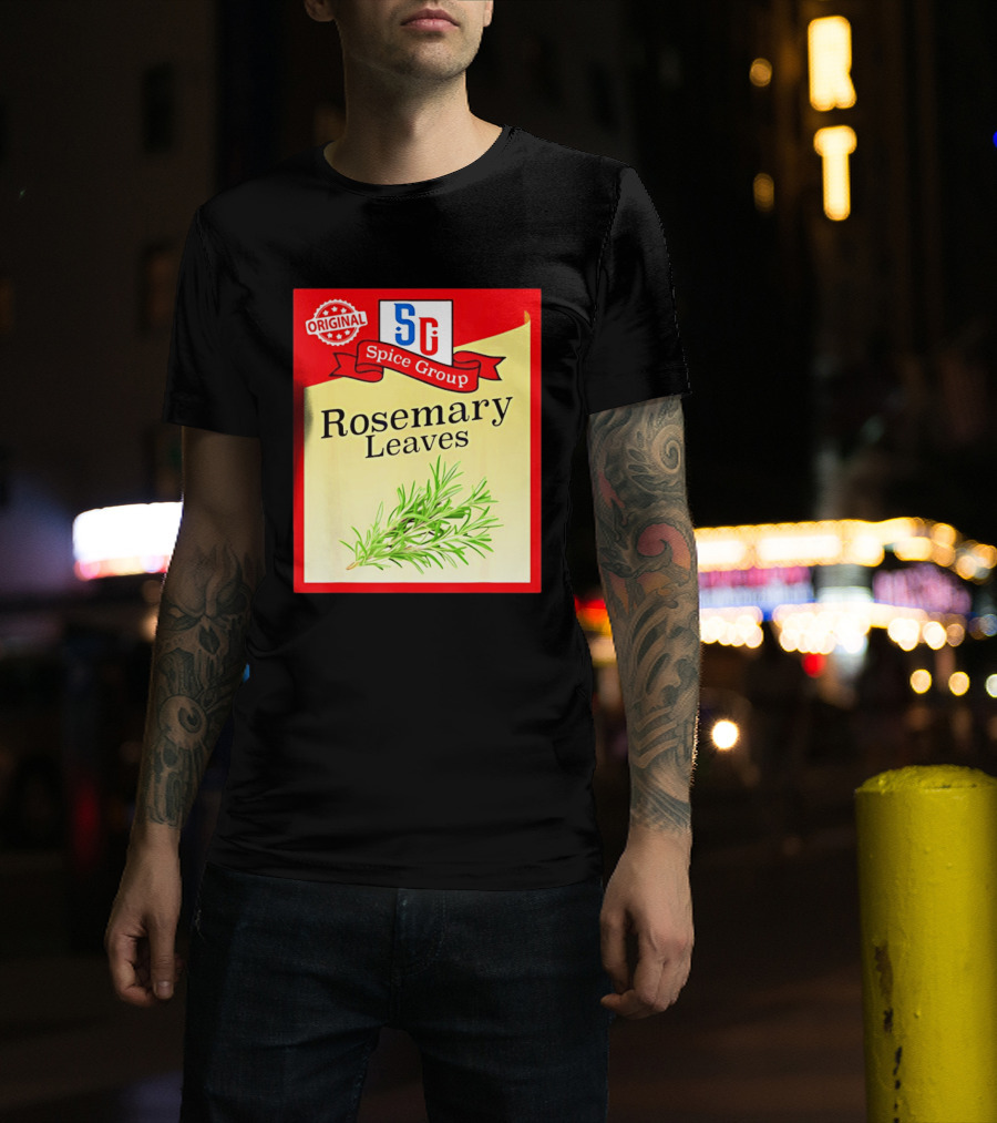 Original SG Spice Group Rosemary Leaves T-Shirt