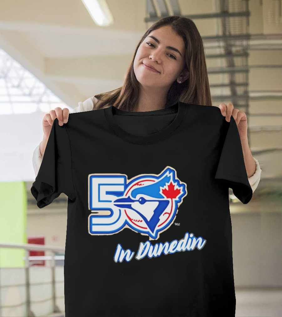 Toronto Blue Jays 50 Years In Dunedin MLB Anniversary Celebration T-Shirt