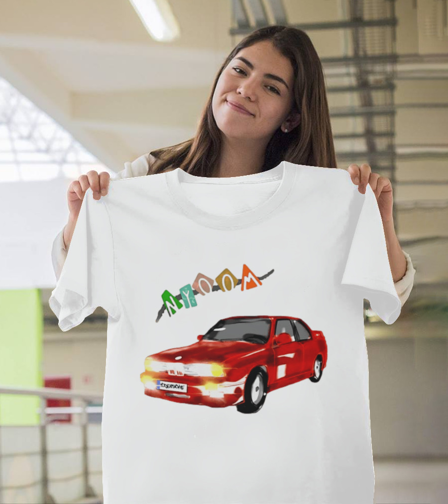 BMW E30 M3 Nyoom Drift Car Adventure T-Shirt