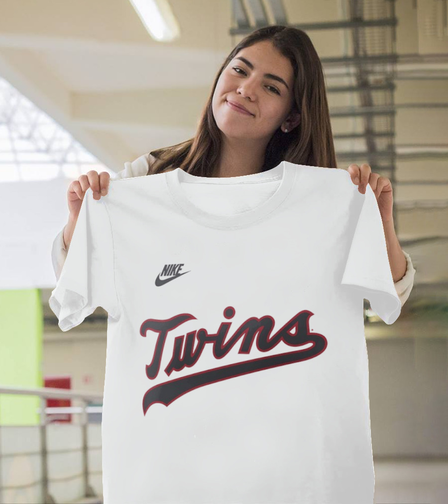 Minnesota Twins 2026 Nike Field Of Dreams Wordmark T-Shirt