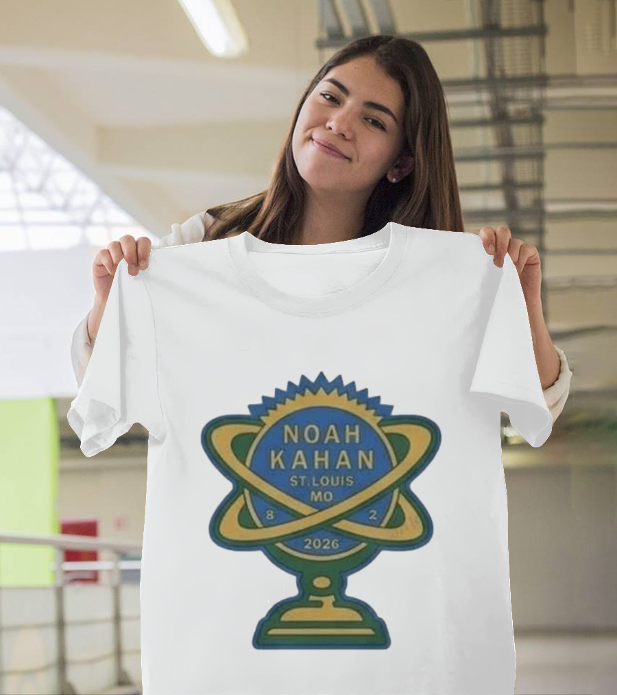 Noah Kahan St. Louis MO August 2 2026 The Great Divide Tour Busch Stadium T-Shirt