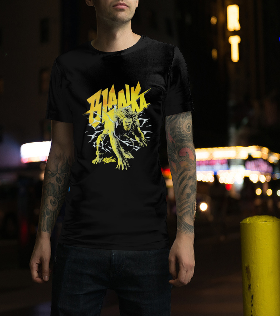 Blanka Electric Beast Street Fighter T-Shirt