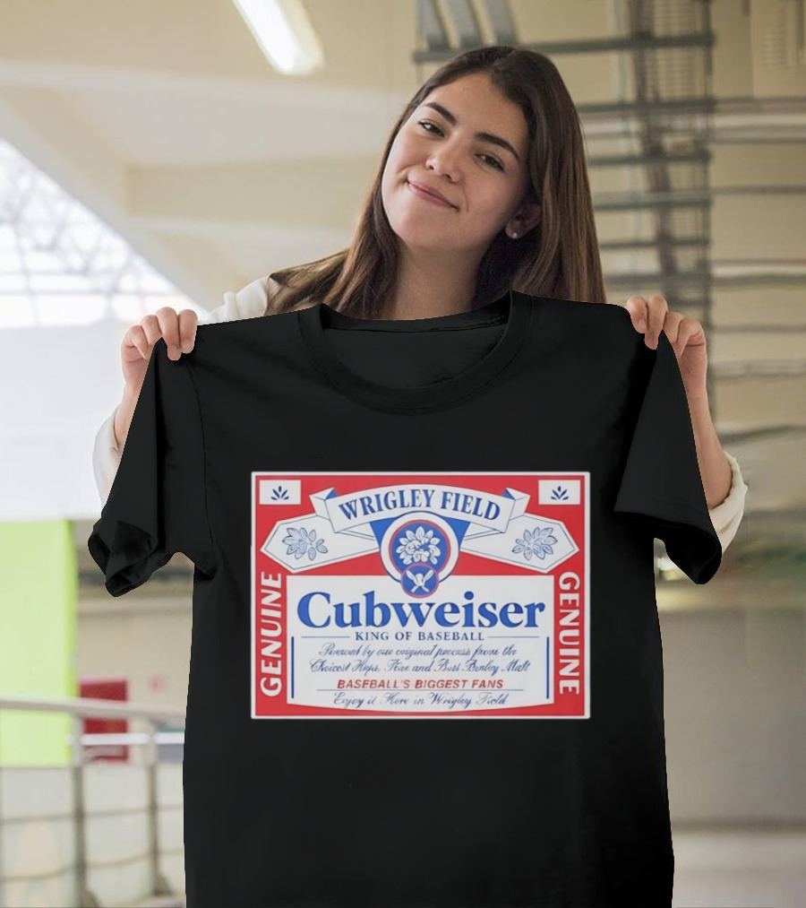 Wrigley Field Cubweiser Genuine Baseball's Biggest Fans T-Shirt