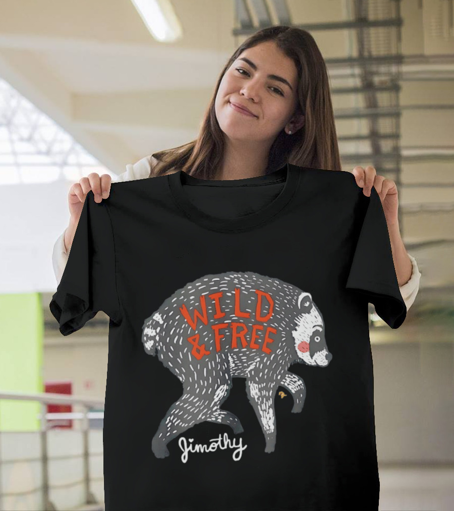Jimothy Raccoon Wild & Free Festival 2026 T-Shirt